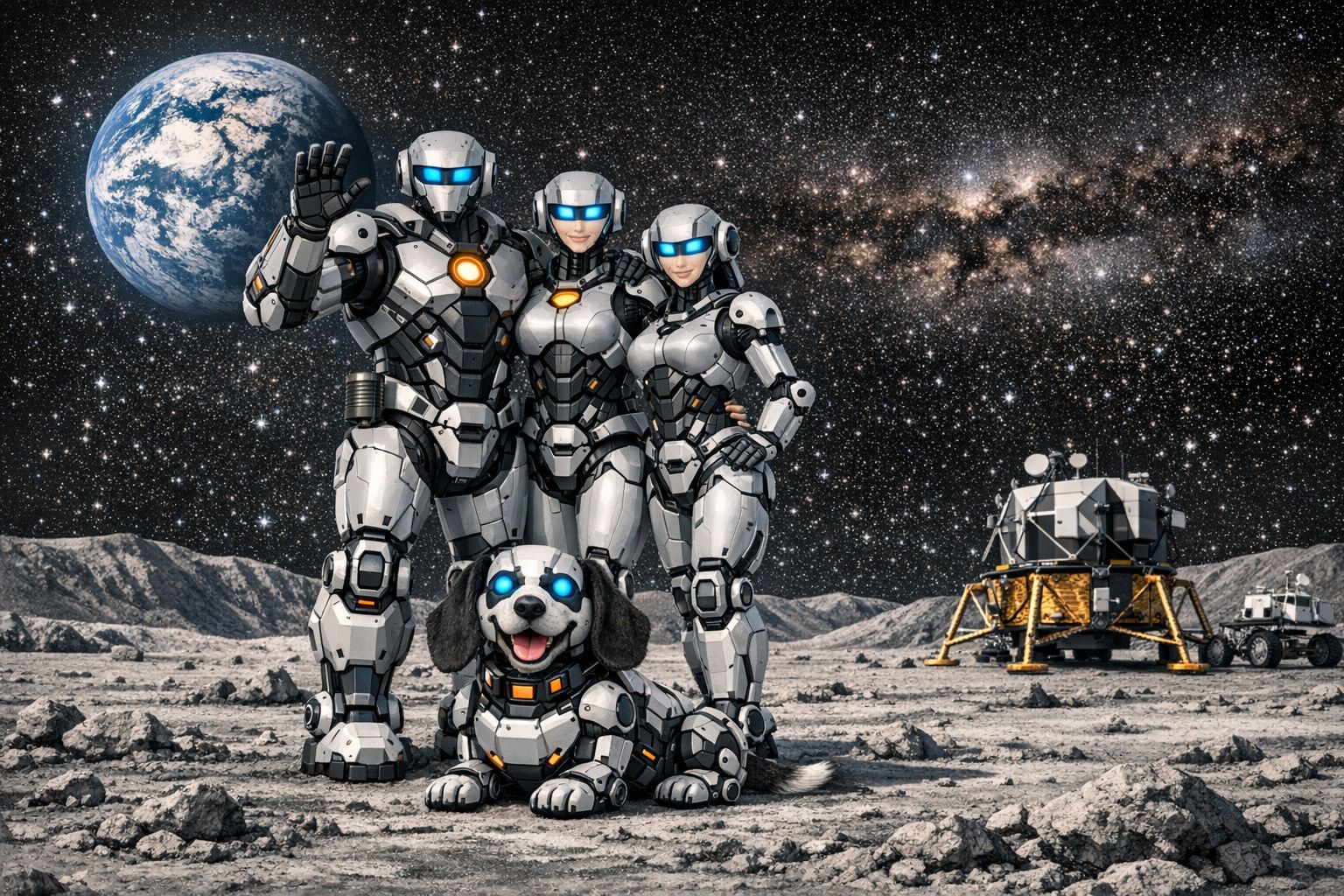 Robot auf Saturn